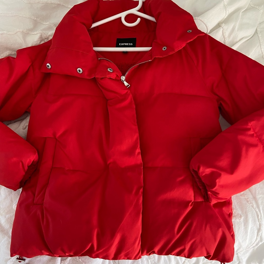 Red Puffer Jacket